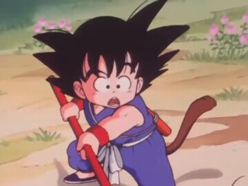 Goku Child Tail